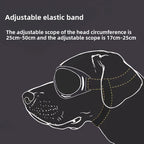 Pet Adjustable Dog Goggles Sunglasses Anti-Uv Sun Glasses Eye Wear Protection Black Widely Used Dog Sunglasses Pet Dog Supplies