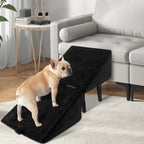 Convenient Split Ottoman Dog Ramp Sturdy Nonslip Dog Ramp Ottoman Compact Tybjg
