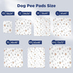 Washable Pee Pads for Dogs, 2 Pack Small 18"X24" Super Absorbent Reusable Puppy Pads Pet Training Pads, 100% Waterproof Non-Slip Puppy Pee Pads Whelping Dog Playpen Crate Potty Pads Puppy Essentials