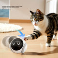 Portable AI Movable Pet Camera Battery Powered 2 Way Talk Motion Detection Video Recording Indoor Cam Mobile Surveillance Robot