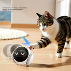Portable AI Movable Pet Camera Battery Powered 2 Way Talk Motion Detection Video Recording Indoor Cam Mobile Surveillance Robot