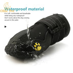 Dog Shoes Waterproof Anti-Slip Rain Boots Warm Snow Reflective for Small Large Pet Sports Training Protect Pet Feet 4Pcs