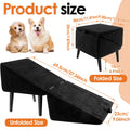 Convenient Split Ottoman Dog Ramp Sturdy Nonslip Dog Ramp Ottoman Compact Tybjg