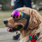 Pet Adjustable Dog Goggles Sunglasses Anti-Uv Sun Glasses Eye Wear Protection Black Widely Used Dog Sunglasses Pet Dog Supplies