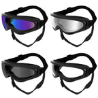 Pet Adjustable Dog Goggles Sunglasses Anti-Uv Sun Glasses Eye Wear Protection Black Widely Used Dog Sunglasses Pet Dog Supplies